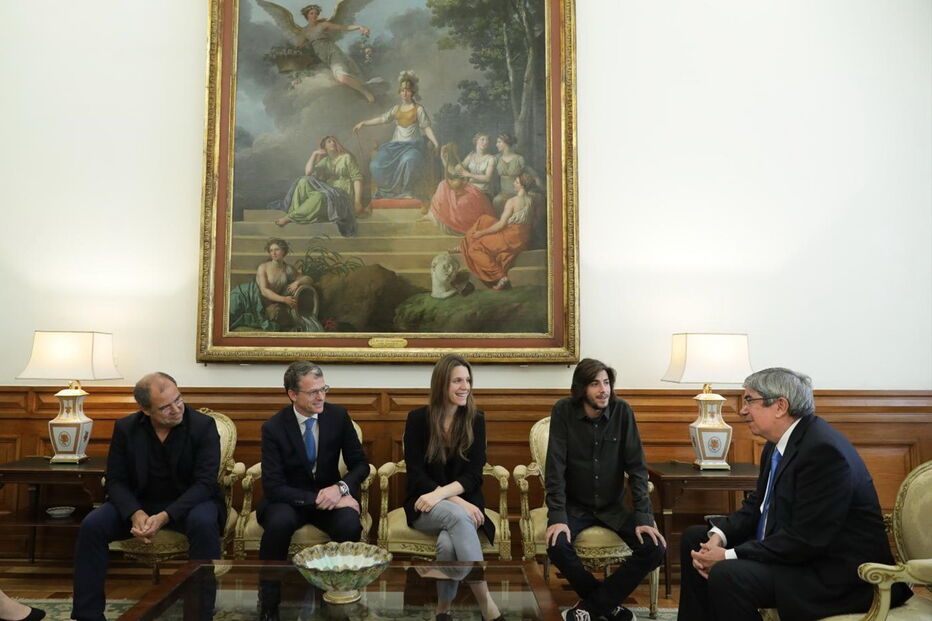 Irmãos Sobral recebidos na Assembleia da República