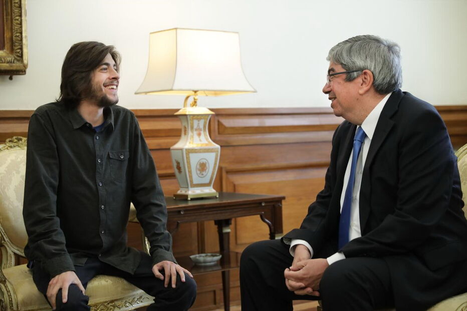 Irmãos Sobral recebidos na Assembleia da República