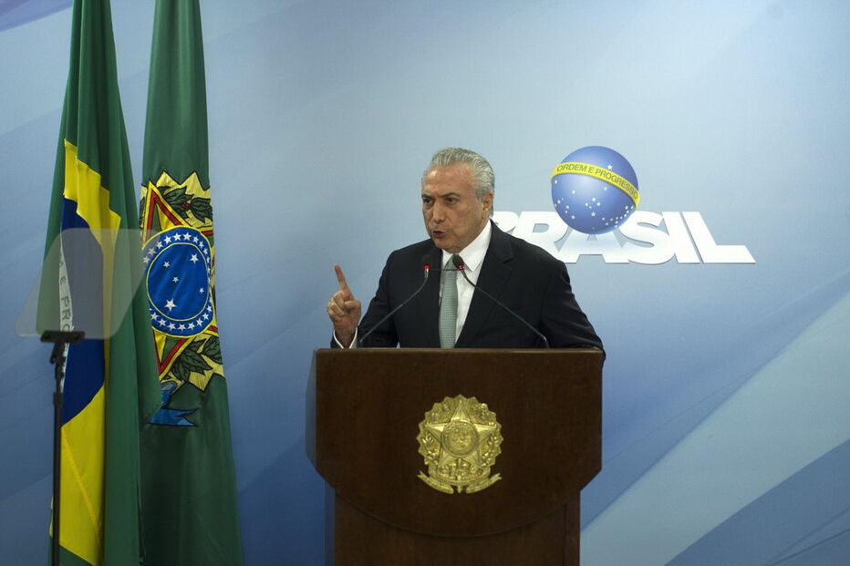 Michel Temer, Presidente da República do Brasil