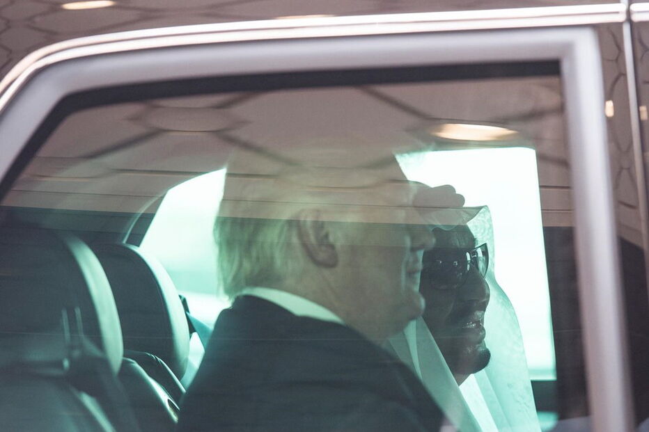 Trump, Melania, Arábia Saudita, chegada, presidente, Estados Unidos da América