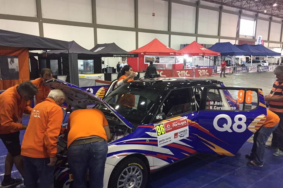 Piloto Marco Reis partilhou no Facebook várias fotos do Rali de Portugal