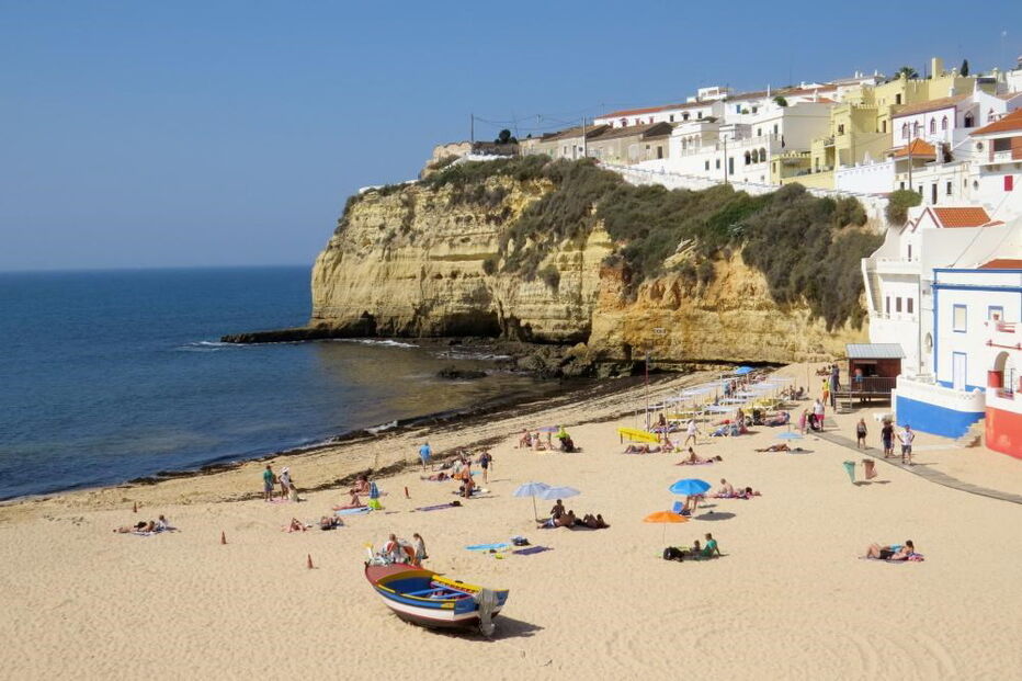 praia carvoeiro, lagoa, algarve