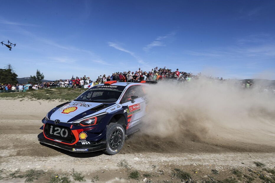 Pilotos do Rali de Portugal deram espetáculo no Minho