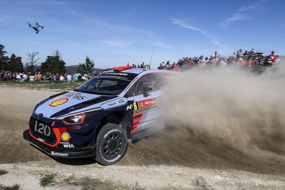 Pilotos do Rali de Portugal deram espetáculo no Minho