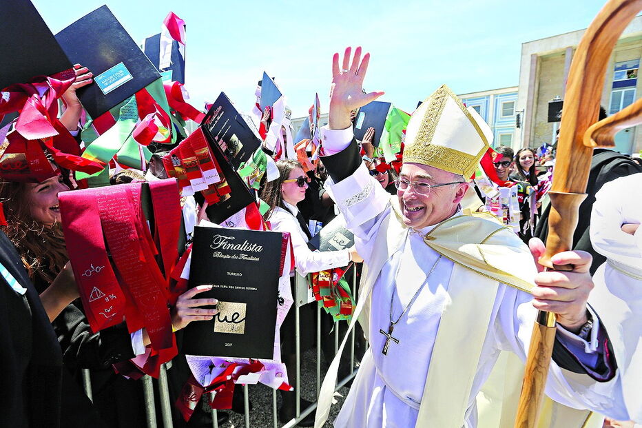 D. Nuno Brás saudou os estudantes