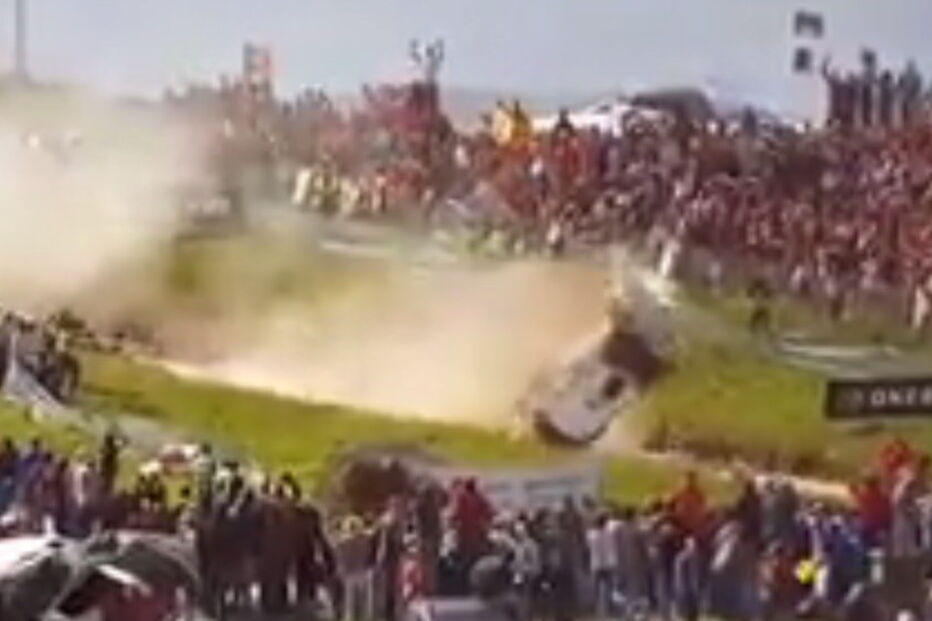  Quentin Gilbert sofreu aparatoso acidente no Rali de Portugal