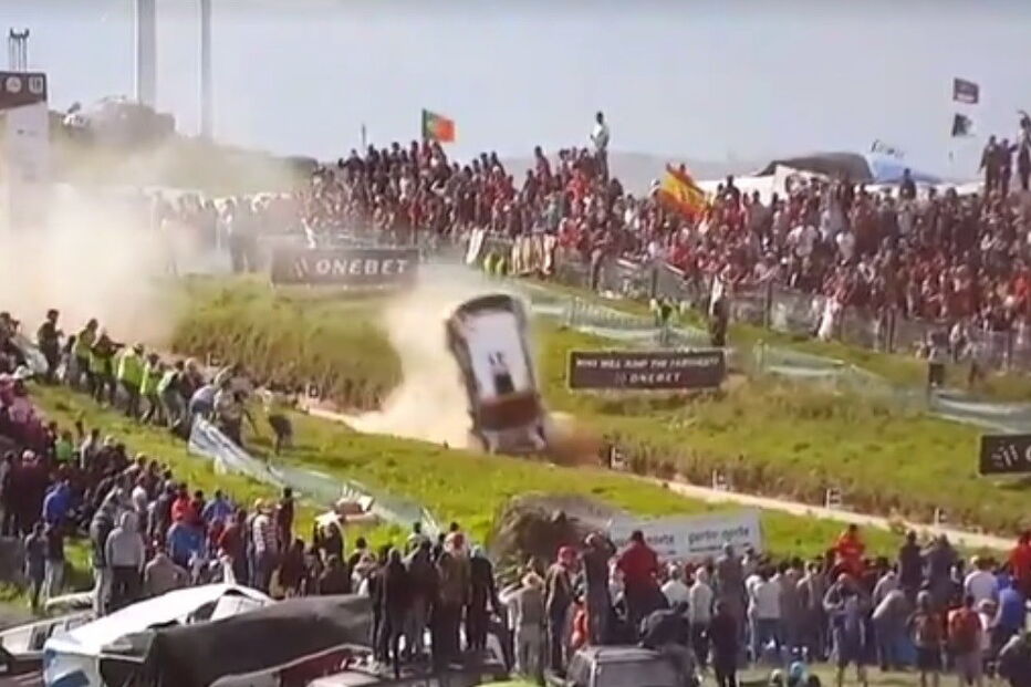  Quentin Gilbert sofreu aparatoso acidente no Rali de Portugal