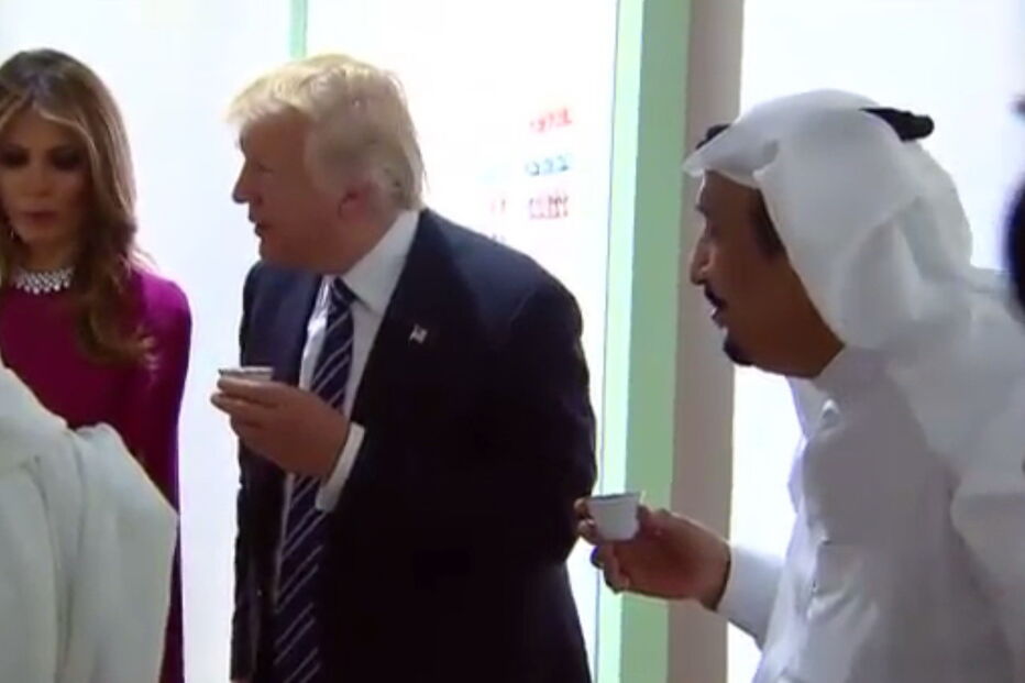 Trump, Arábia Saudita 