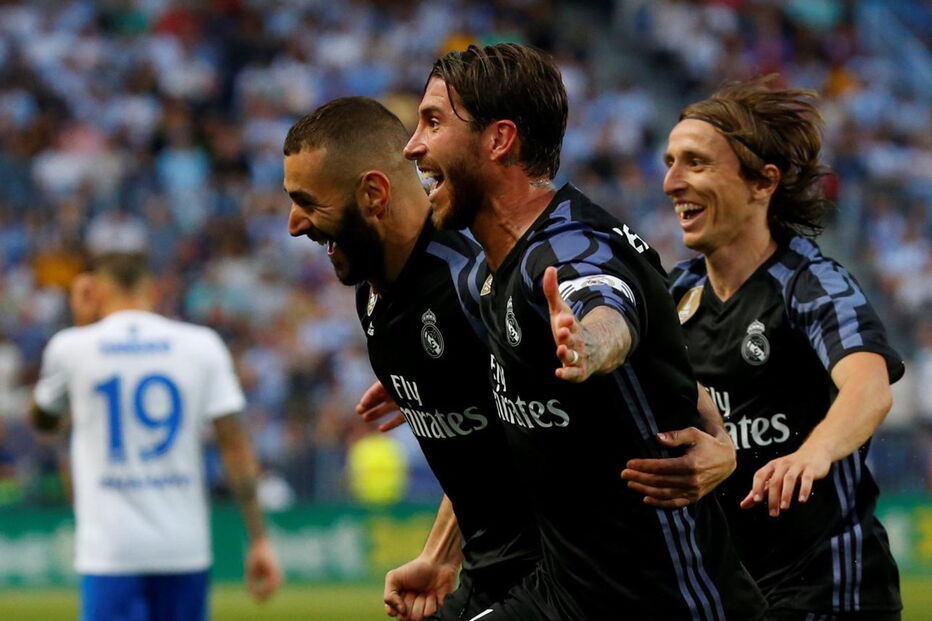 A festa dos jogadores do Real Madrid