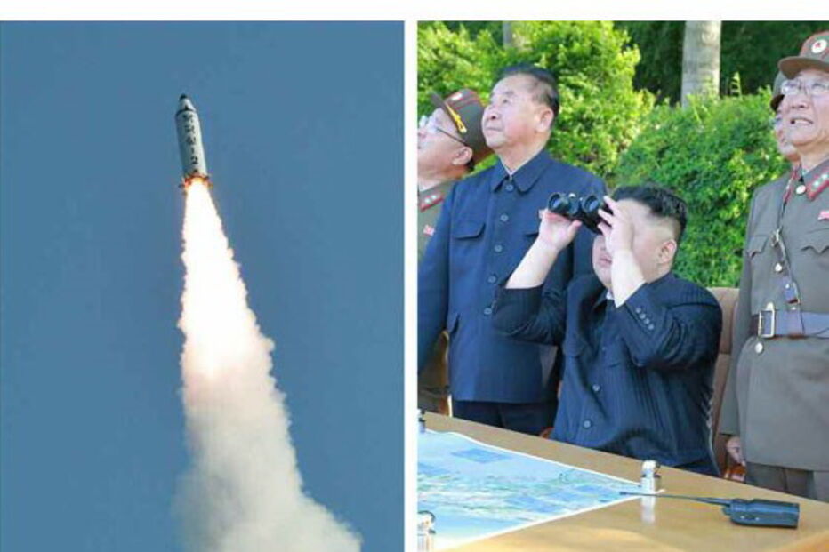 Míssil norte-coreano revela fotografias da Terra