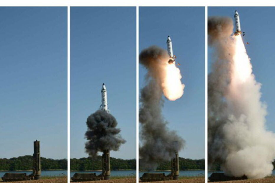 Míssil norte-coreano revela fotografias da Terra