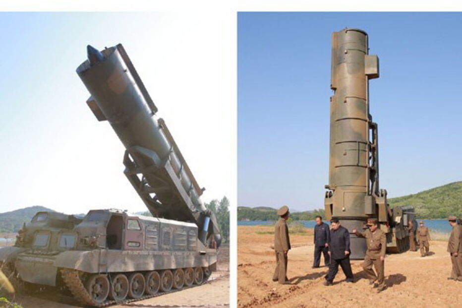 Míssil norte-coreano revela fotografias da Terra