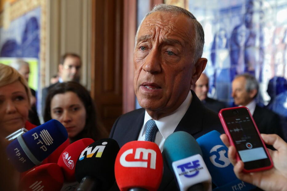 Marcelo Rebelo de Sousa durante o ciclo de debates 