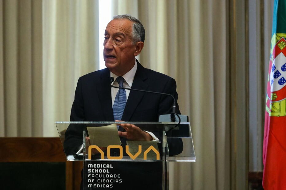 Marcelo Rebelo de Sousa durante o ciclo de debates 