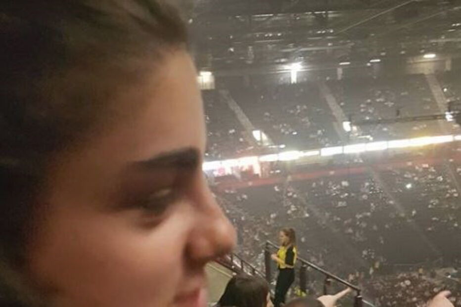 Fábio Silva tirou várias fotografias à filha durante o concerto de Ariana Grande em Manchester