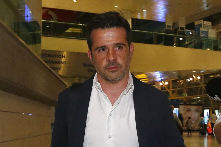 O treinador Marco Silva