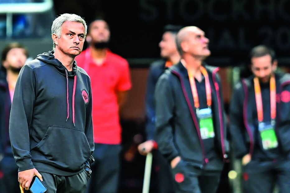 José Mourinho volta hoje a uma final europeia, agora com o Man. United