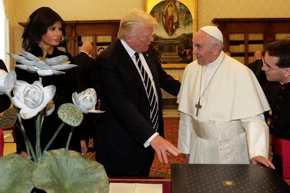 Papa Francisco recebeu Donald Trump no Vaticano