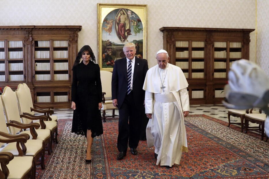 Papa Francisco recebeu Donald Trump no Vaticano