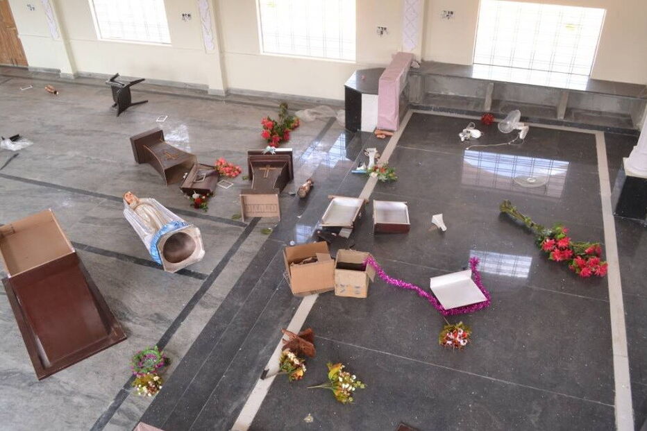 Igreja de Fátima na Índia foi vandalizada 