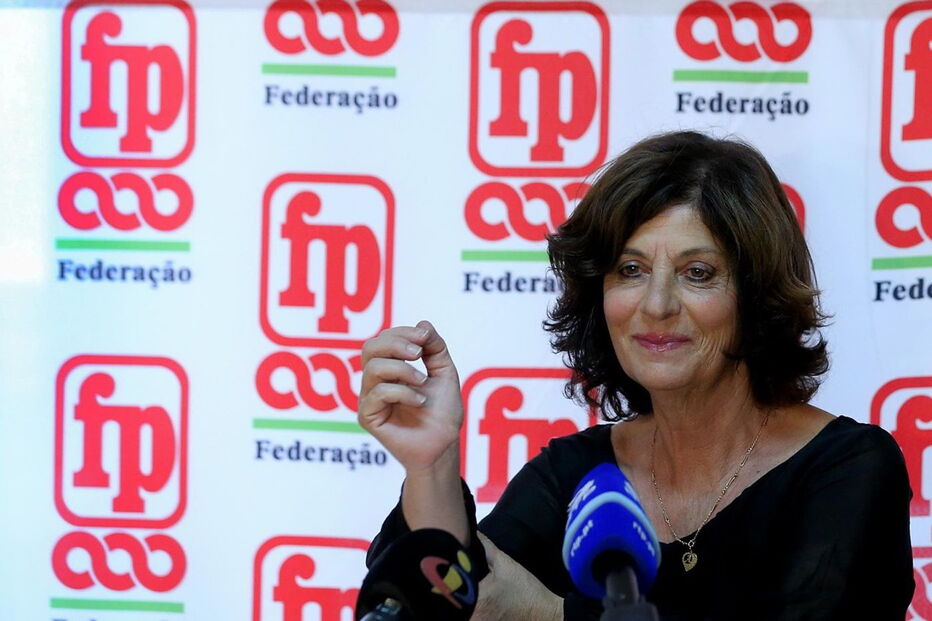 greve, função, pública, protestos, ana avoila, manifestação