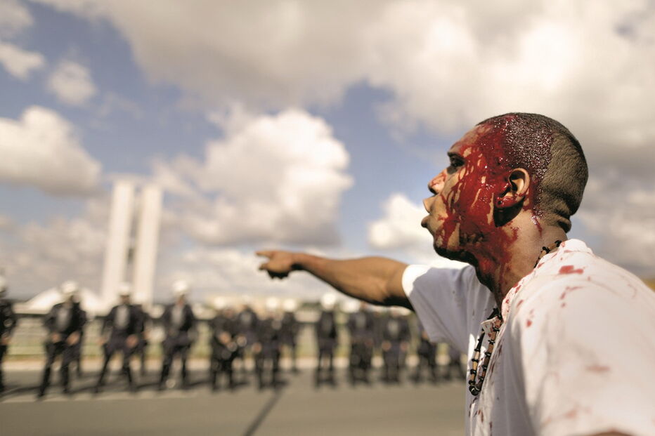 Brasil, Brasília, manifestação, Temer, protestos, presidente, corrupção