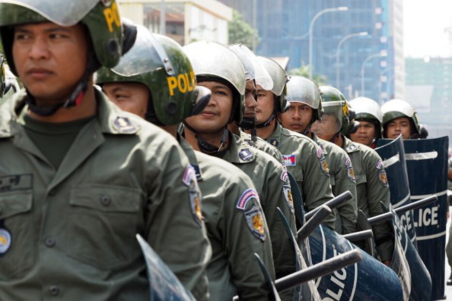 Polícia do Camboja