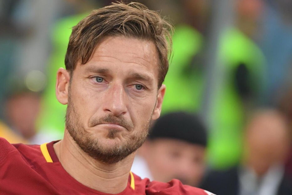 A despedida emocionada de Totti