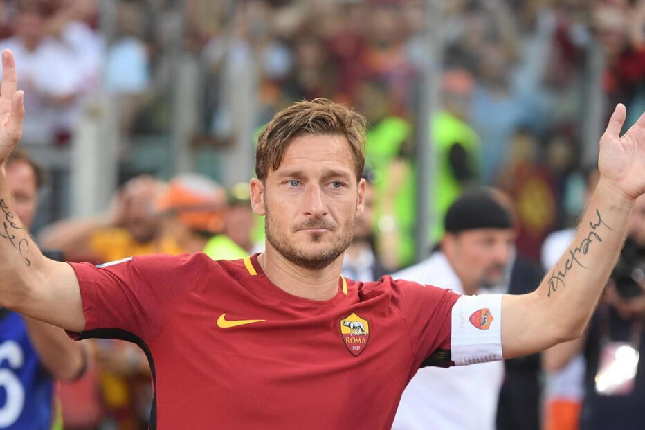 A despedida emocionada de Totti