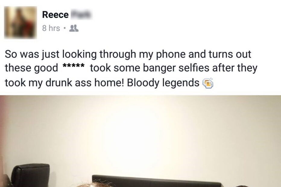 Reece Park foi surpreendido com selfies com polícias no telemóvel