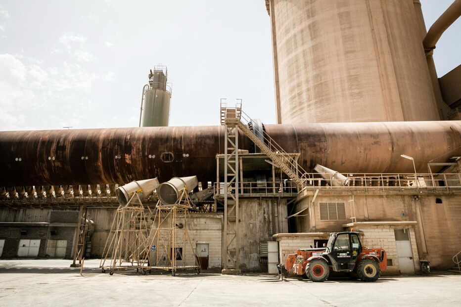 Fábrica da Secil no Outão, em Setúbal