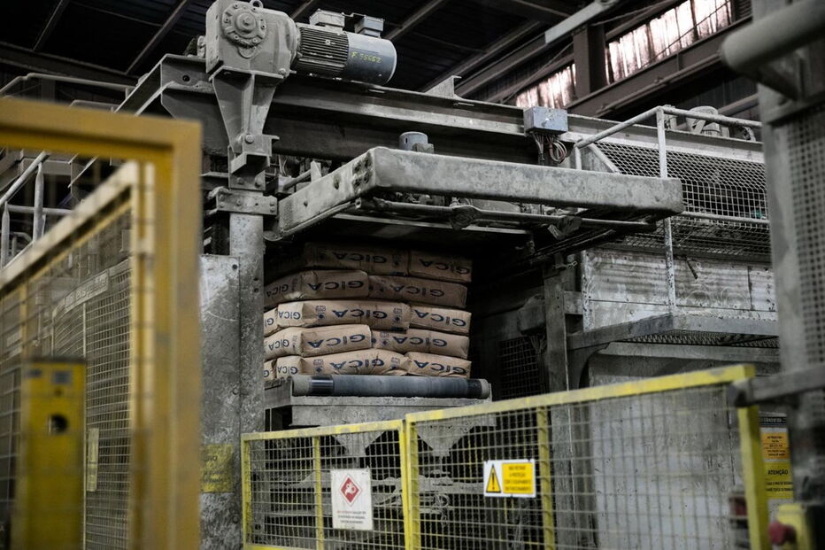 Fábrica da Secil no Outão, em Setúbal