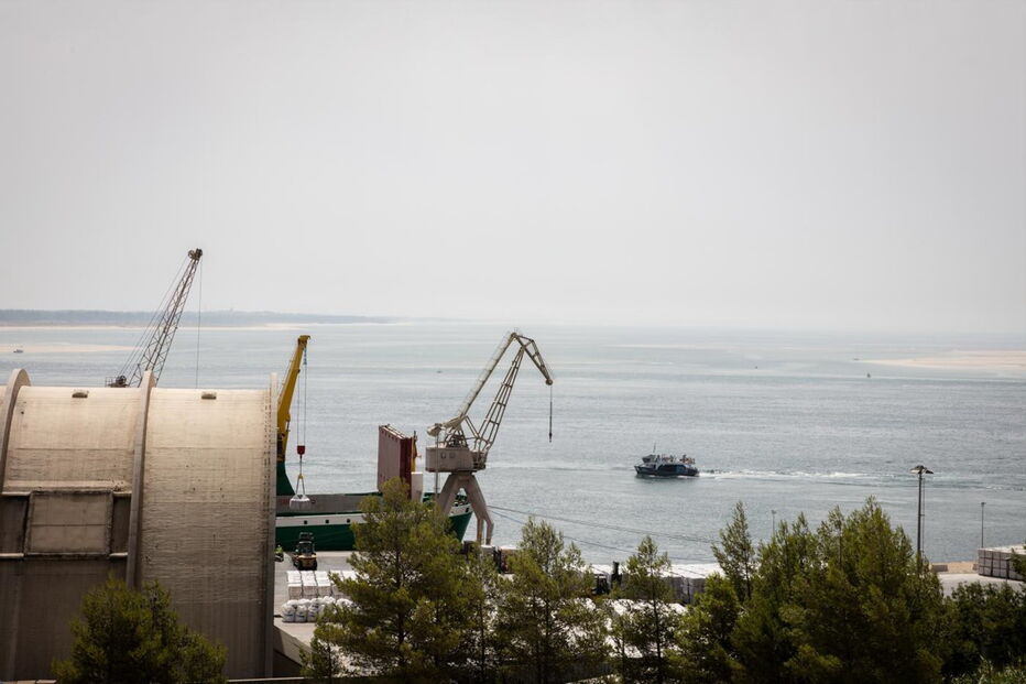 Fábrica da Secil no Outão, em Setúbal