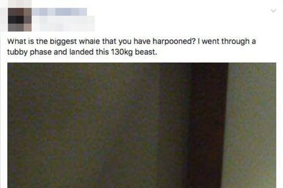 Mulher obesa é gozada nas publicações