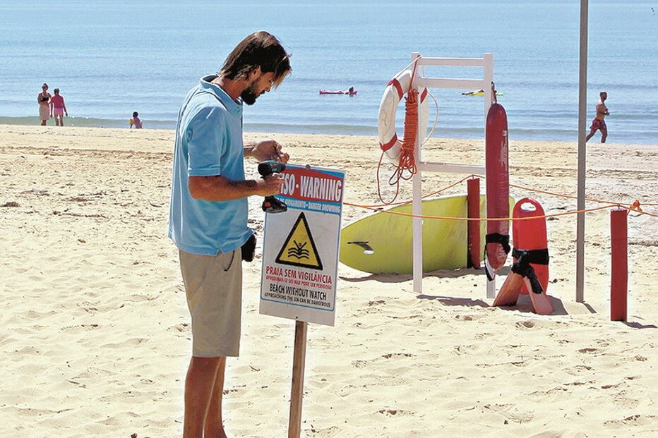 Praias vão ter avisos de que não são vigiadas