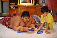 Arya Permana, saúde, Omni, Jacarta, 192 quilos, obsidade , médico, obesidade, Indonésia, pesado