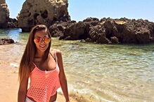 Cláudia Duarte, a mulher de Rafa Silva