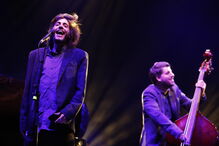 Salvador Sobral  no palco