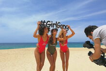 Carolina tem 24 anos e a sua boa forma física tem-lhe valido alguns contratos publicitários como modelo 