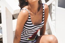 Carolina tem 24 anos e a sua boa forma física tem-lhe valido alguns contratos publicitários como modelo 