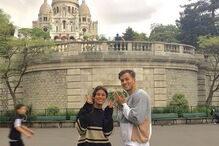 Carolina tem 24 anos e a sua boa forma física tem-lhe valido alguns contratos publicitários como modelo 