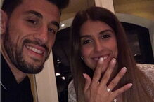 Pizzi e Maria Luís batizaram ainda o filho na cerimónia, que contou com vários futebolistas