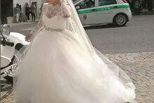 Pizzi e Maria Luís batizaram ainda o filho na cerimónia, que contou com vários futebolistas