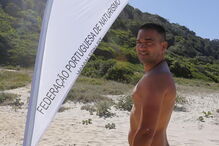 Grupo esteve na praia da Adiça   