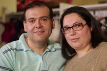 João e Lídia Ribeiro são os donos da sex shop