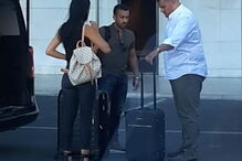 Georgina, Geo, CR7, gravidez, relação, amor, filho, grávida, jogador, real madrid, portugal, aeroporto, Cristiano Ronaldo