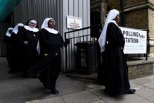 eleições, reino unido, legislativas, assembleias de voto, locais de voto, urnas, inglaterra, escócia, gales, irlanda