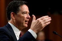 James Comey está a ser ouvido em Washington
