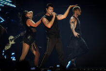 Ricky Martin atuou no MEO arena, com segurança reforçada