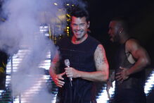 Ricky Martin atuou no MEO arena, com segurança reforçada